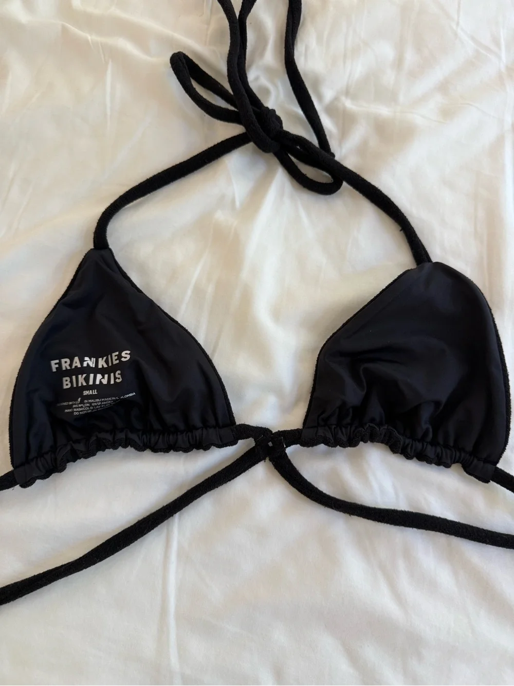 Frankie’s Bikinis Criss Cross Terry Bikini